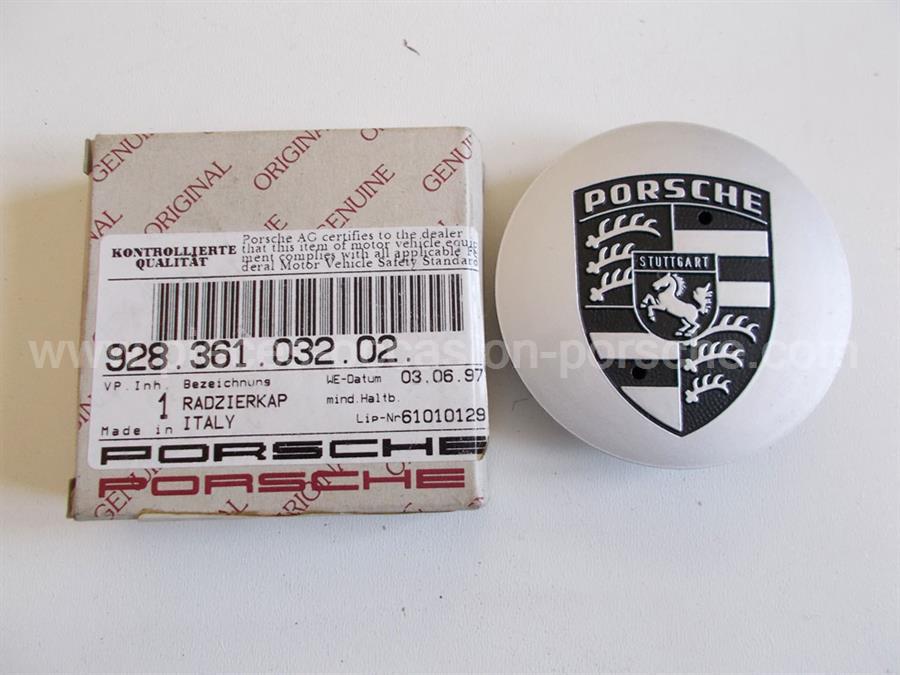 Ecusson de roue Porsche - NEUF